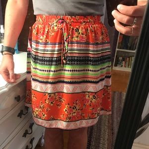 Target printed skirt